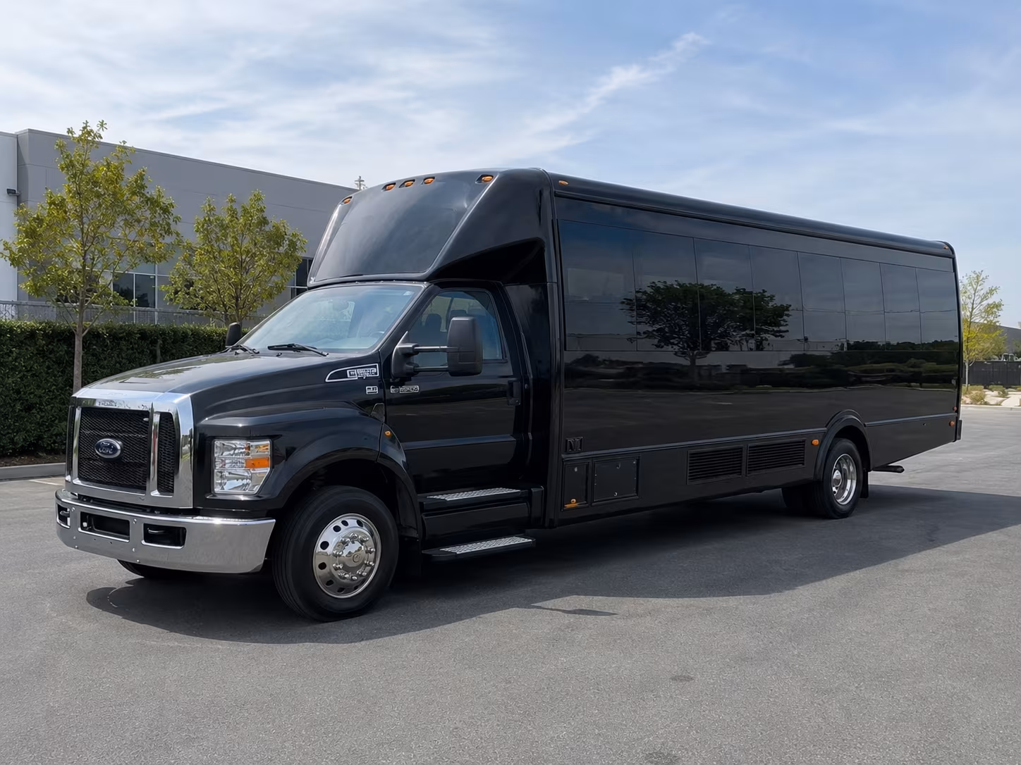 Olathe Concert & Music Festival Transportation party bus exterior