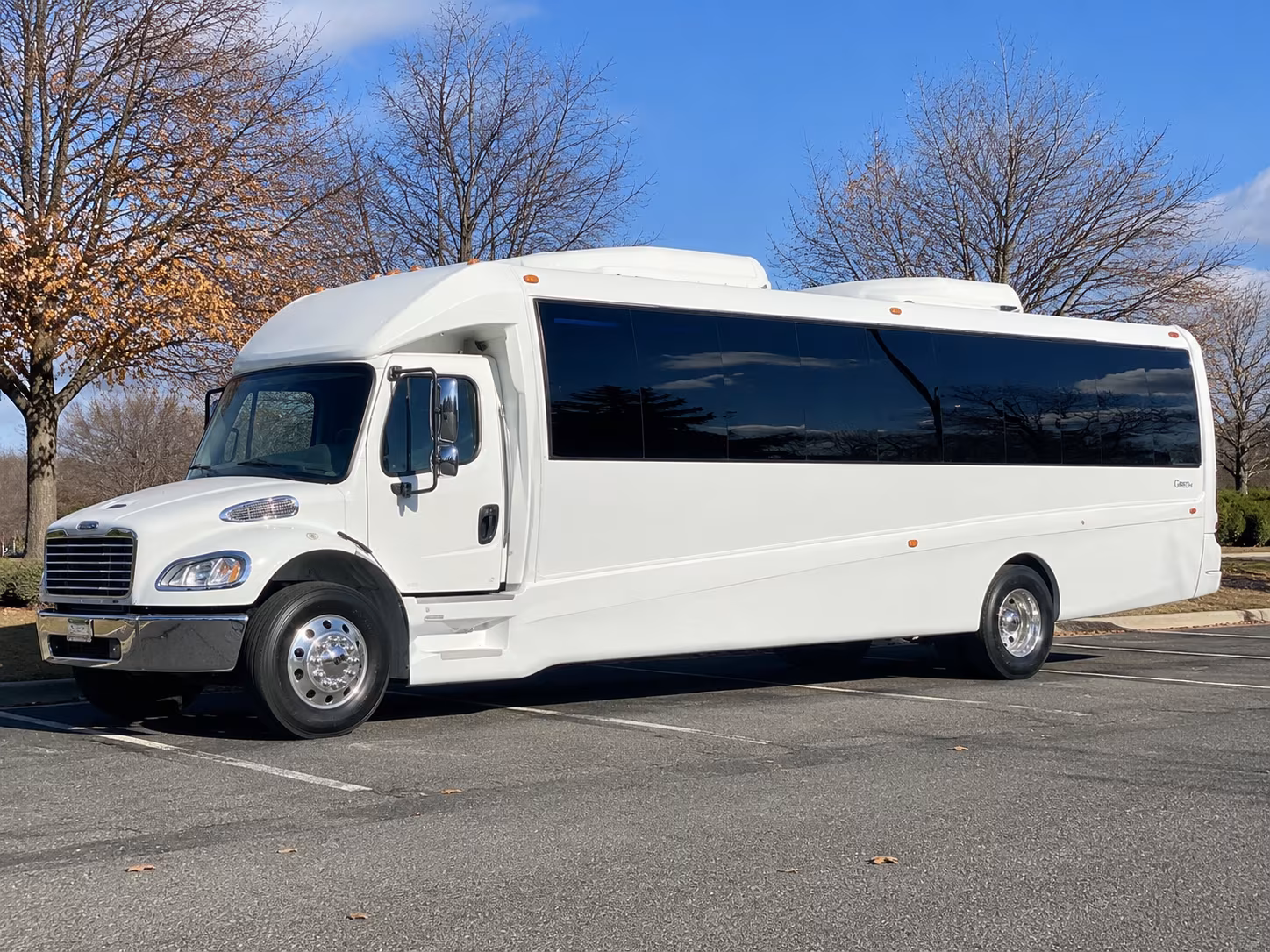 Olathe Concert & Music Festival Transportation party bus exterior