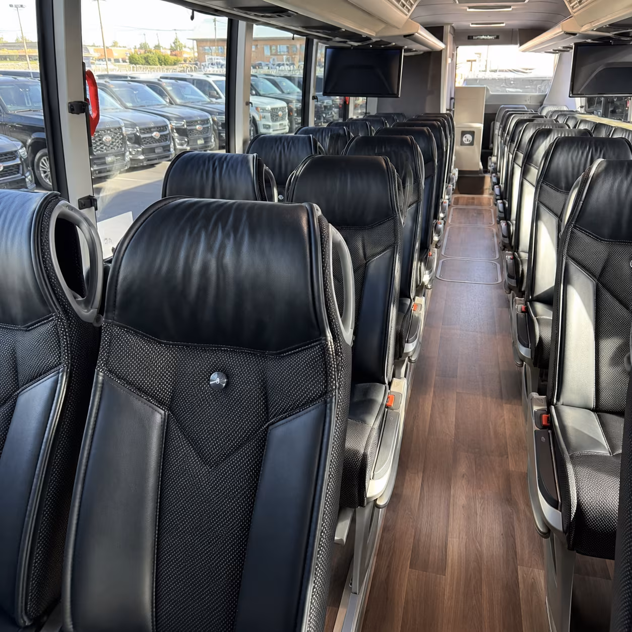 Olathe Corporate Transportation party bus exterior