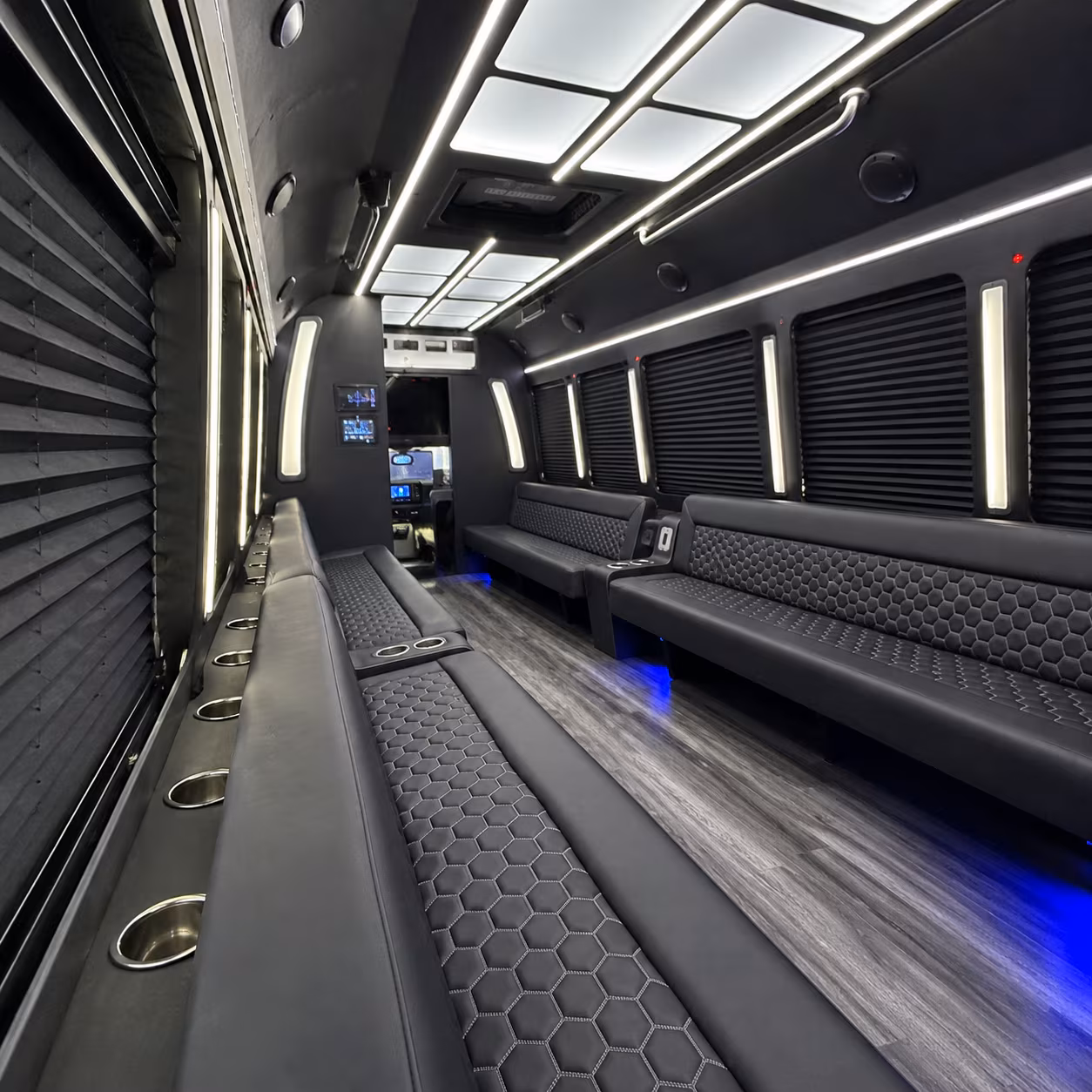 Olathe Private Event Transportation party bus exterior