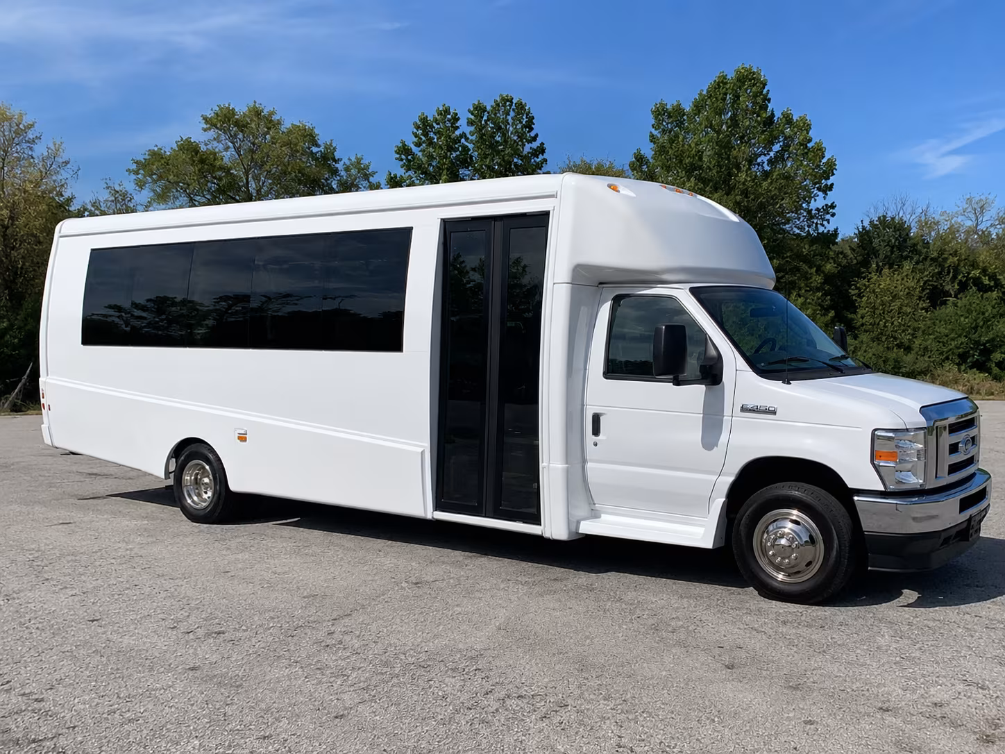 Olathe Private Event Transportation party bus exterior