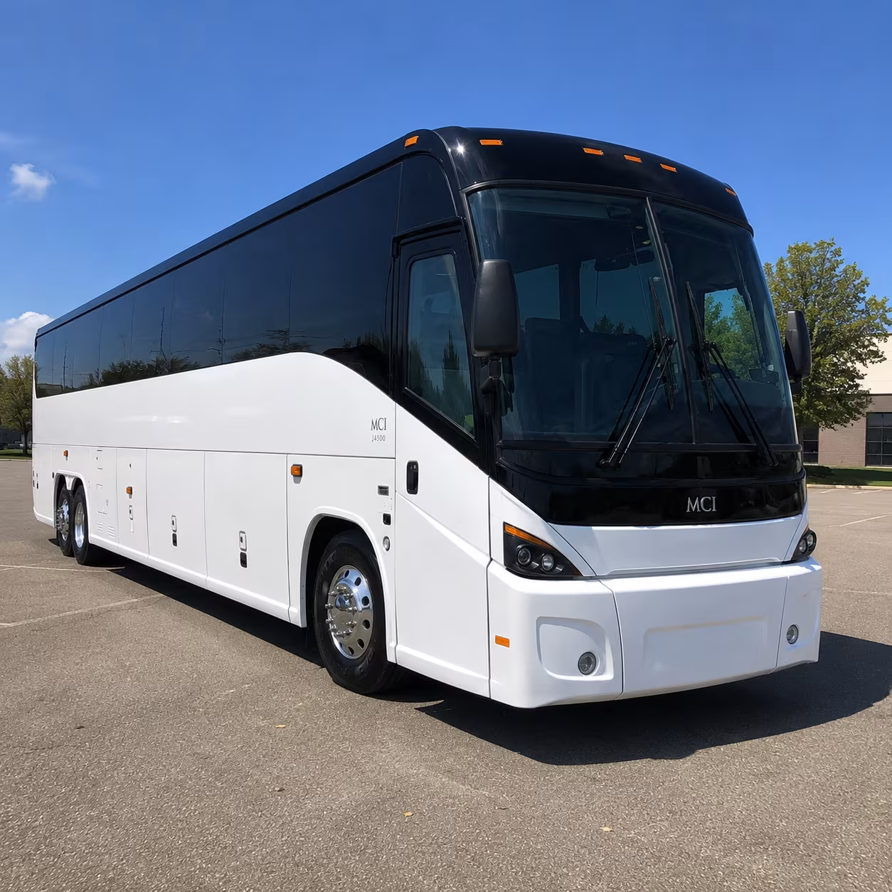 Olathe School Event Transportation party bus exterior
