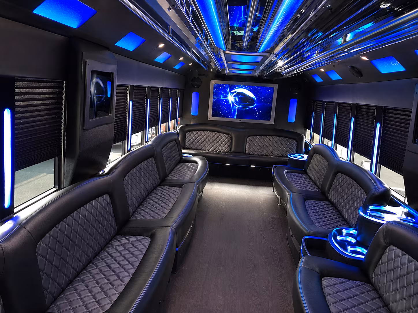 Olathe Sporting Event Transportation onboard seating