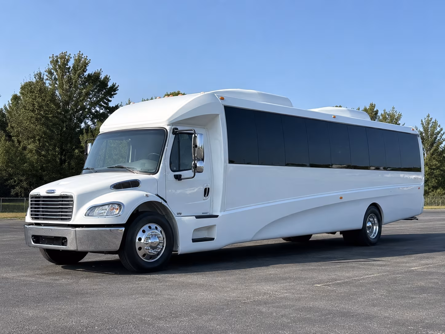 Olathe Sporting Event Transportation party bus interior