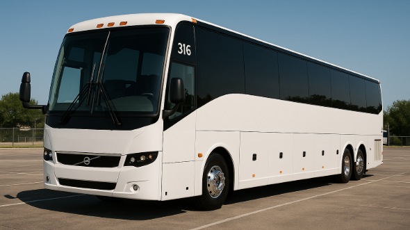 Exterior of Charter Bus Company Kansas City's 50 Passenger Party Bus in Kansas City