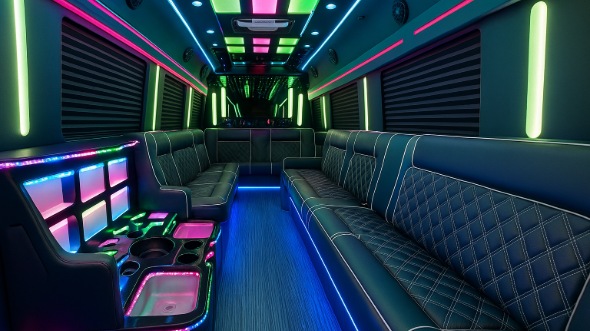 lenexa 20 passenger party bus